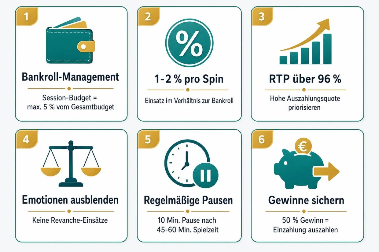Beste Casinos ohne Limit im 2026 19 Verantwortungsvoll spielen im Casino ohne Limit: Sechs Schutzregeln für Bankroll und Session